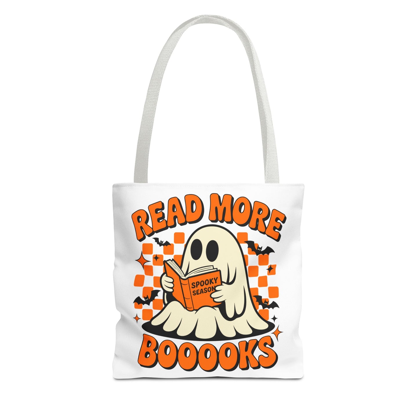 📚 Read More Booooks Halloween Tote Bag – Spooky Reads in Style 👻👜