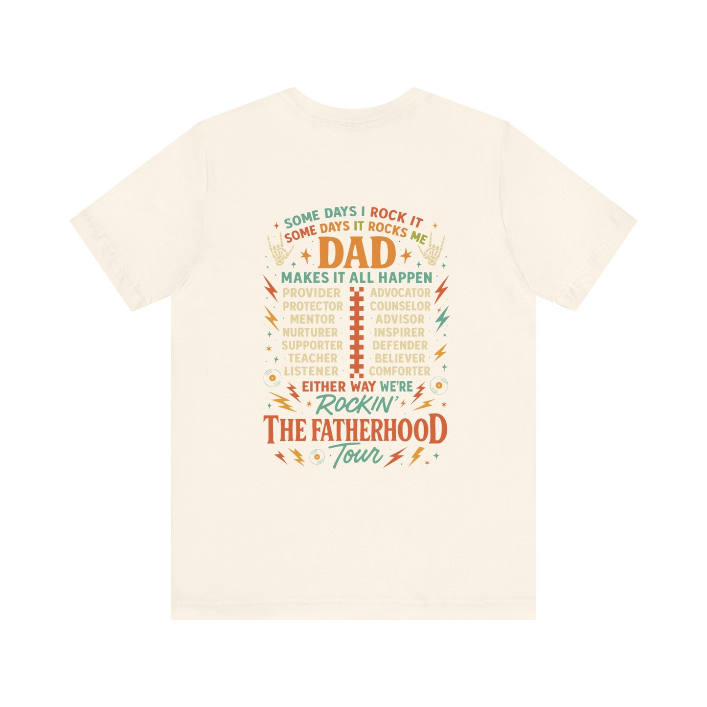 🎤 DAD TOUR – Camiseta divertida para papá inspirada en un concierto