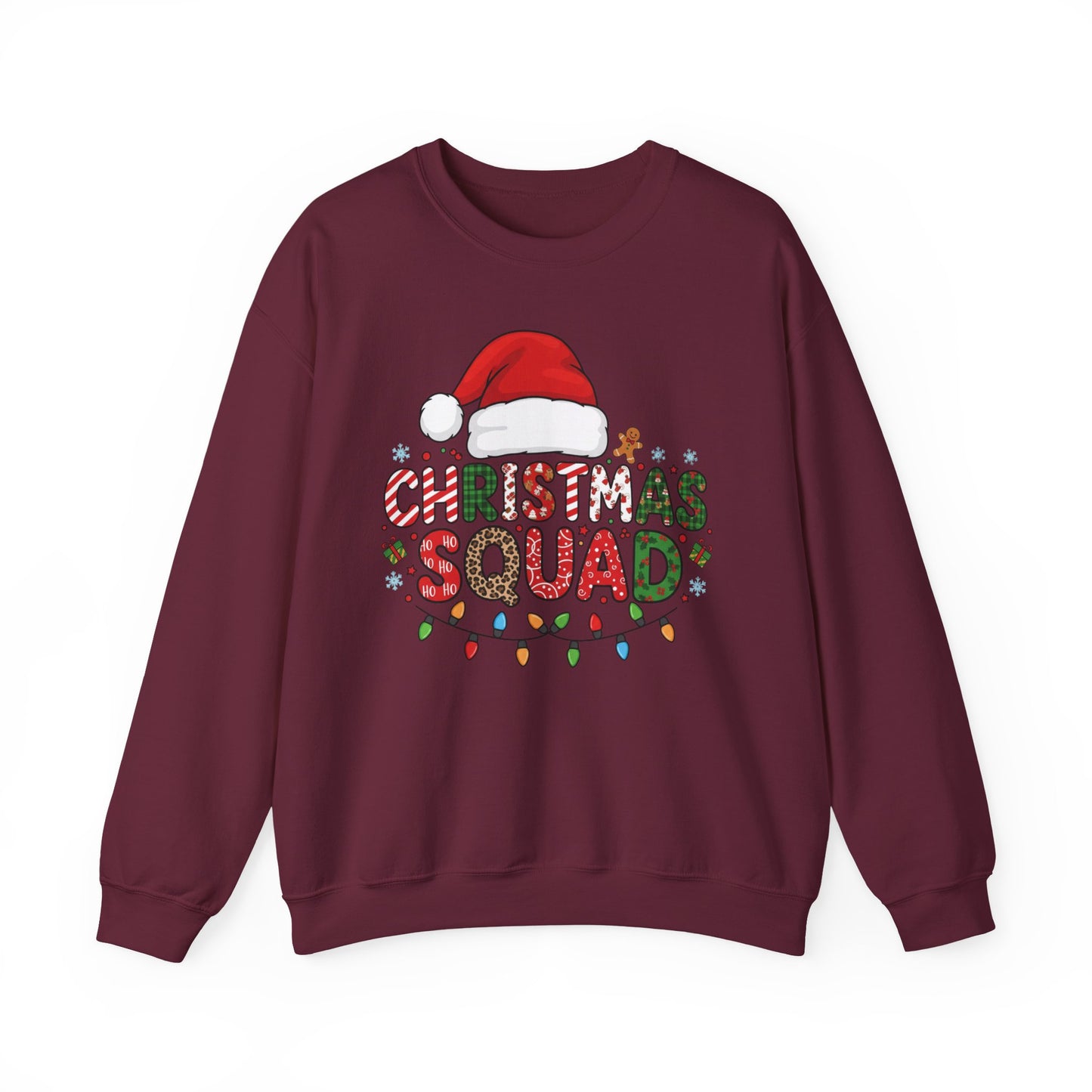 🎅✨ Christmas Squad Sweatshirt – Festive Cheer for the Whole Crew 🎄🎁