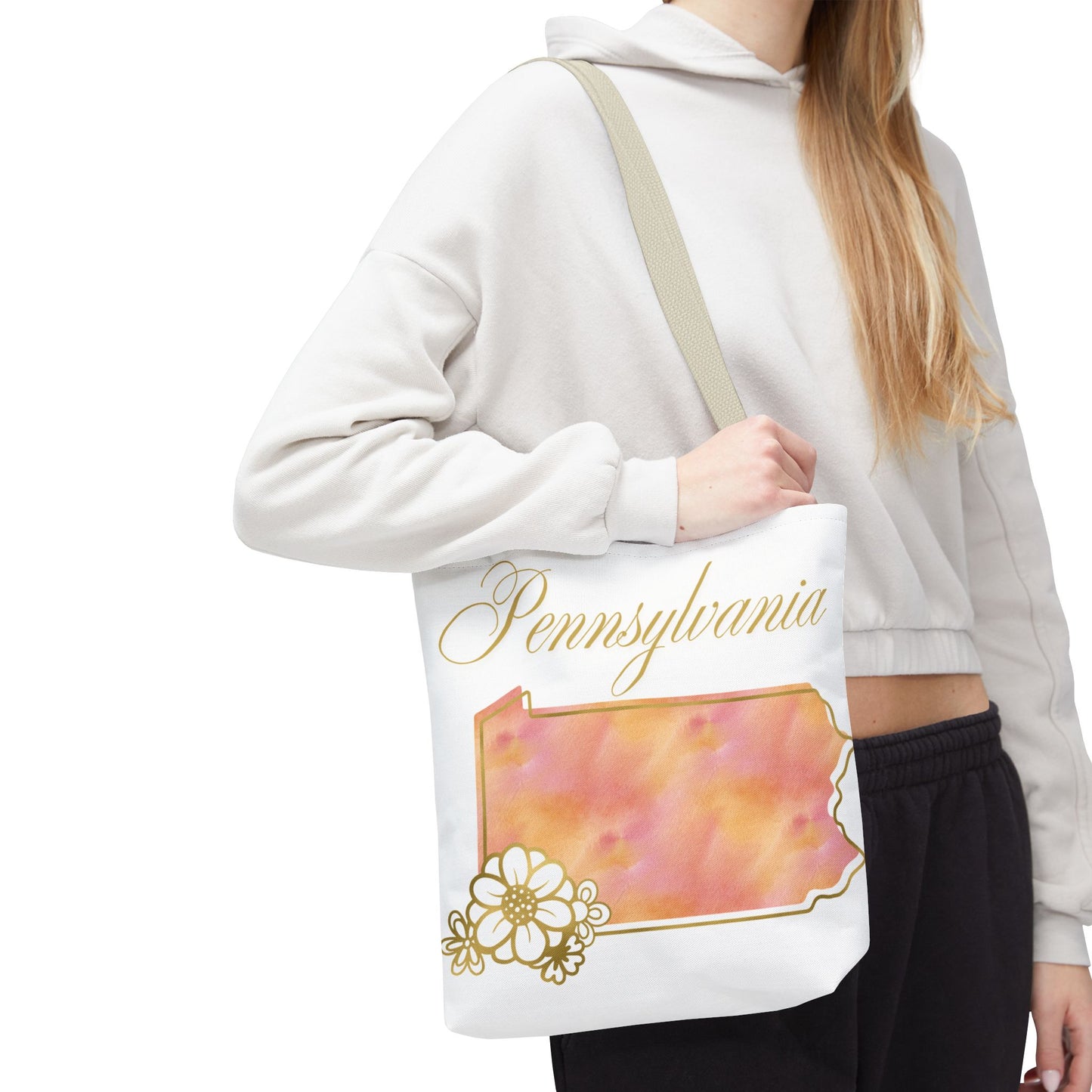 🌸 Pennsylvania State Floral Tote Bag – Elegant, Practical & Historic Charm 👜