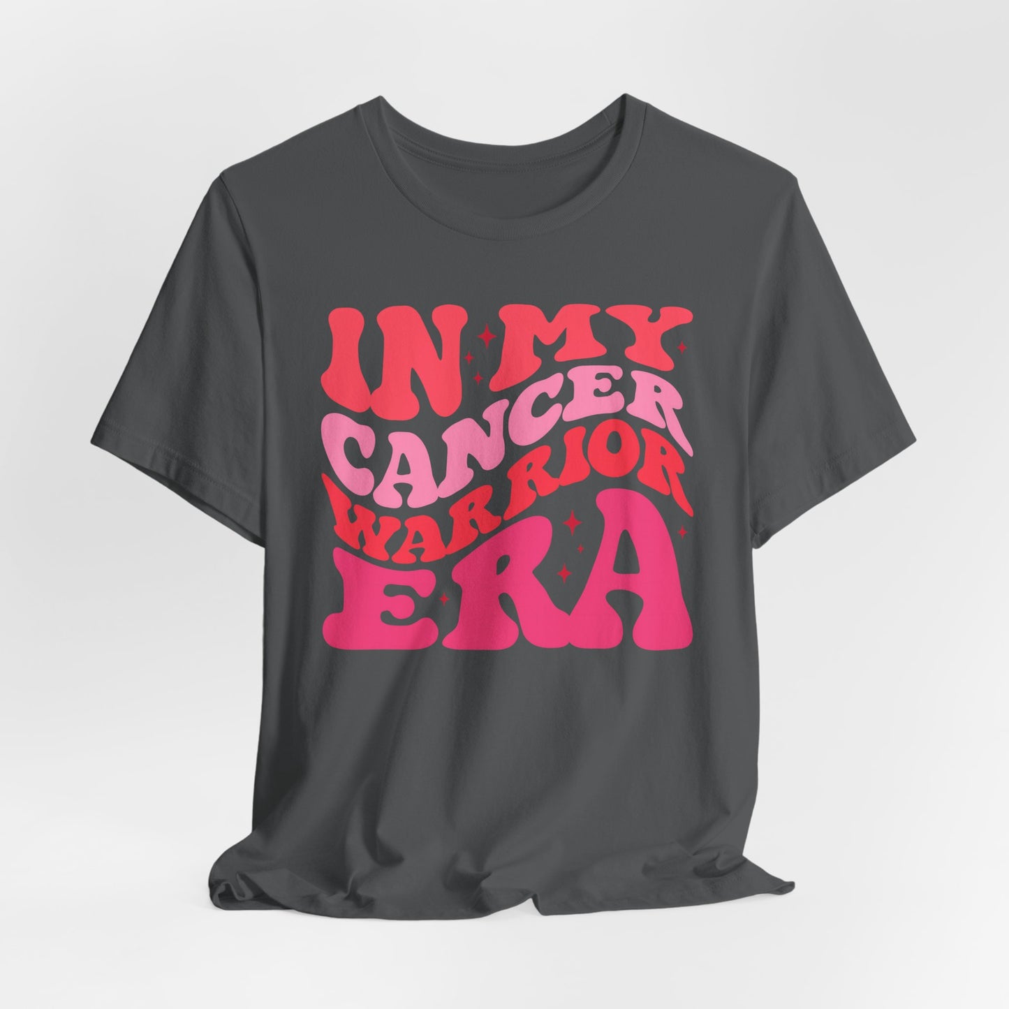 💖👕 In My Cancer Warrior Era T-Shirt – Retro Pink Awareness Tee 🎀