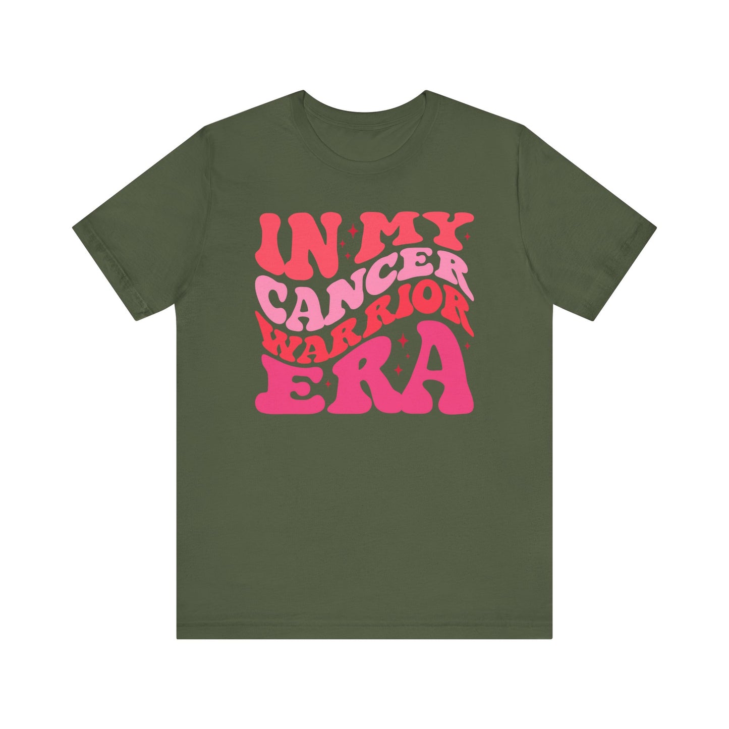 💖👕 In My Cancer Warrior Era T-Shirt – Retro Pink Awareness Tee 🎀
