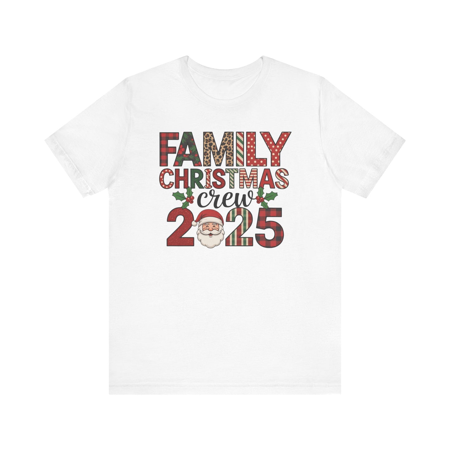 🎅 Family Christmas Crew 2025 T-Shirt – Matching Holiday Santa Tee 🌲✨