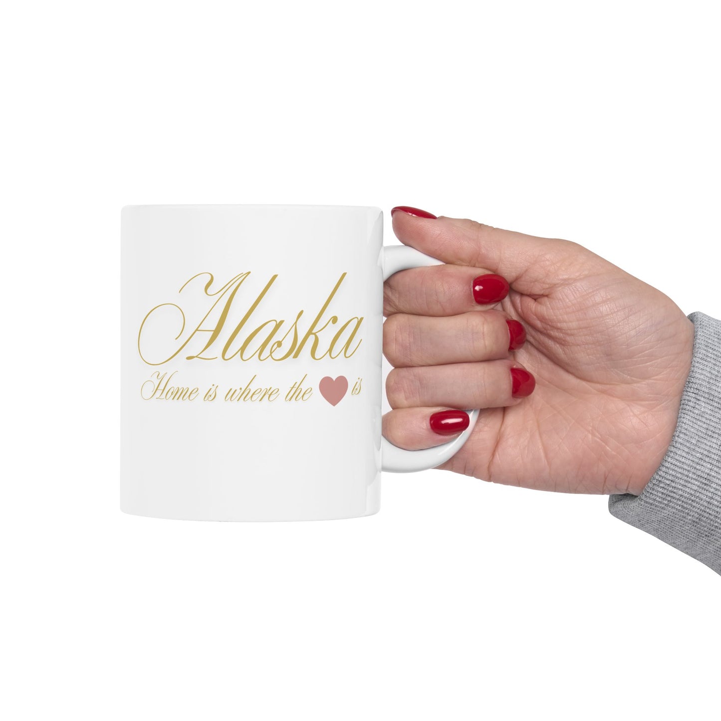 ☕ Home is Where the ❤️ Is – Alaska Mug – Wild Beauty in Every Sip ❄️
