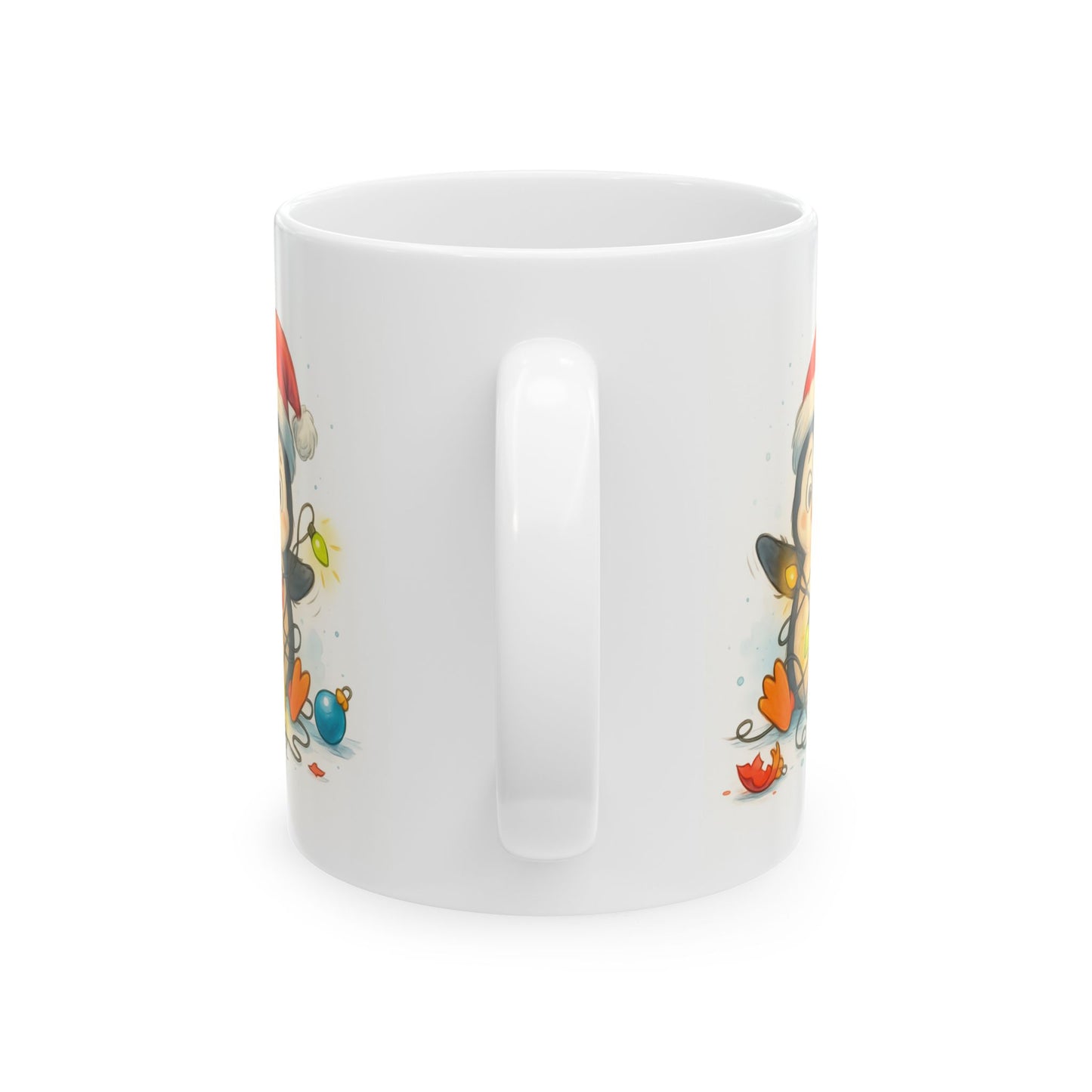 🐧🎄 Slipped Into the Holiday Spirit Penguin Mug – Cute Christmas Coffee Cup ✨☕