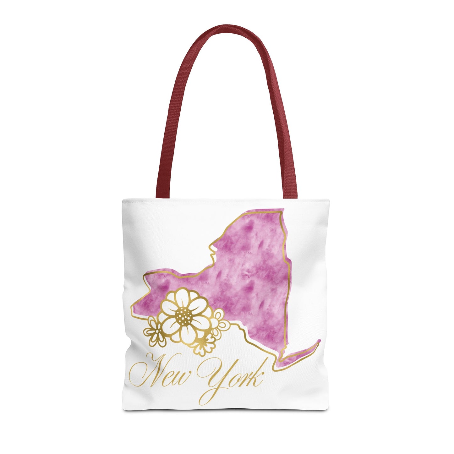 🗽 New York State Floral Tote Bag – Chic, Practical & City Charm 🌸