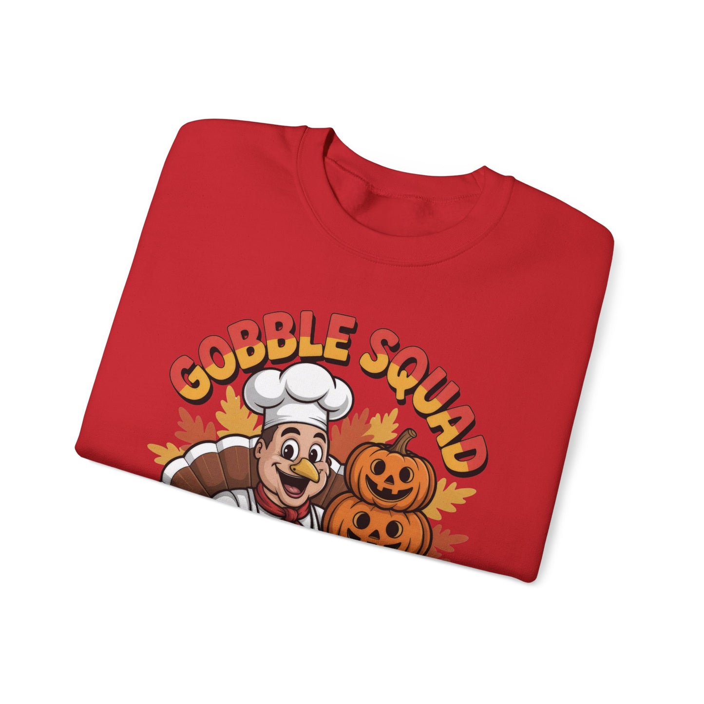 🦃🍂 Gobble Squad Thanksgiving Sweatshirt – Fun Fall Vibes for the Season