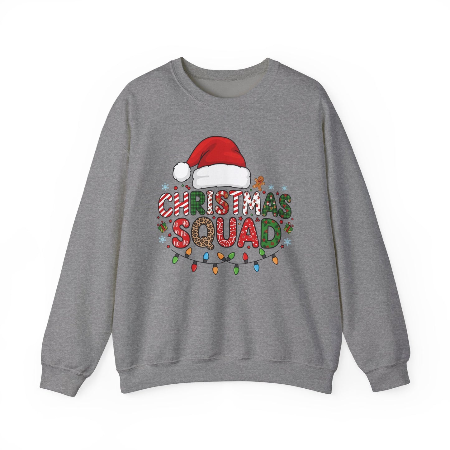 🎅✨ Christmas Squad Sweatshirt – Festive Cheer for the Whole Crew 🎄🎁