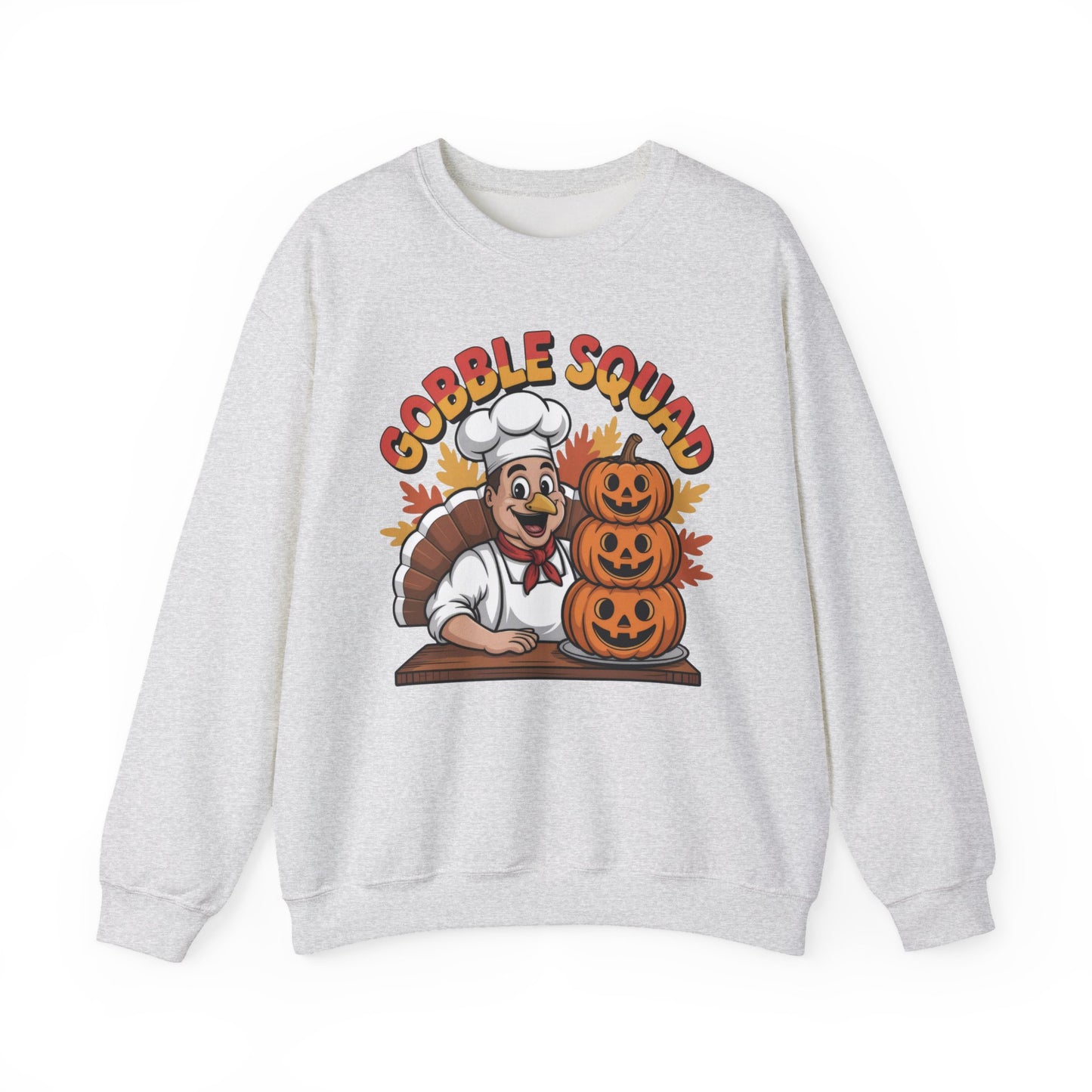 🦃🍂 Gobble Squad Thanksgiving Sweatshirt – Fun Fall Vibes for the Season