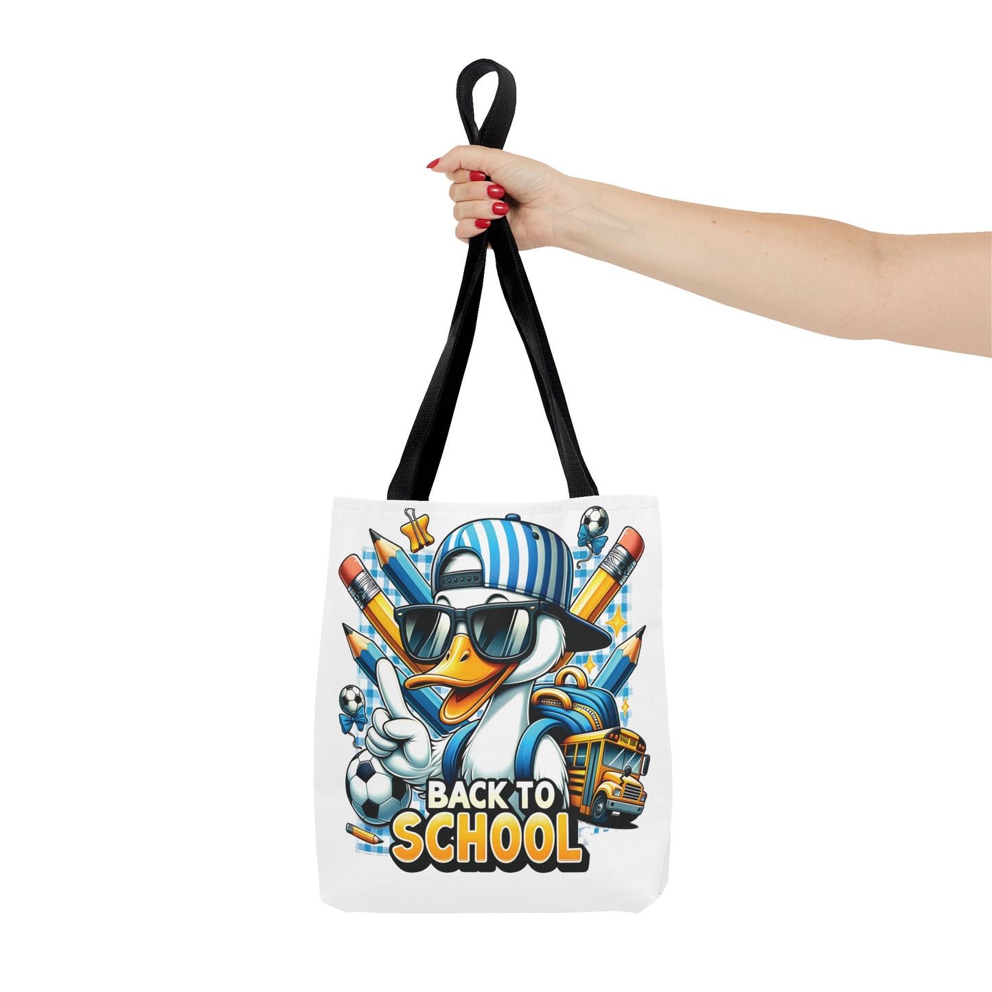 🦆 Cool Duck Back to School Tote – Waddle into the School Year in Style 🏫