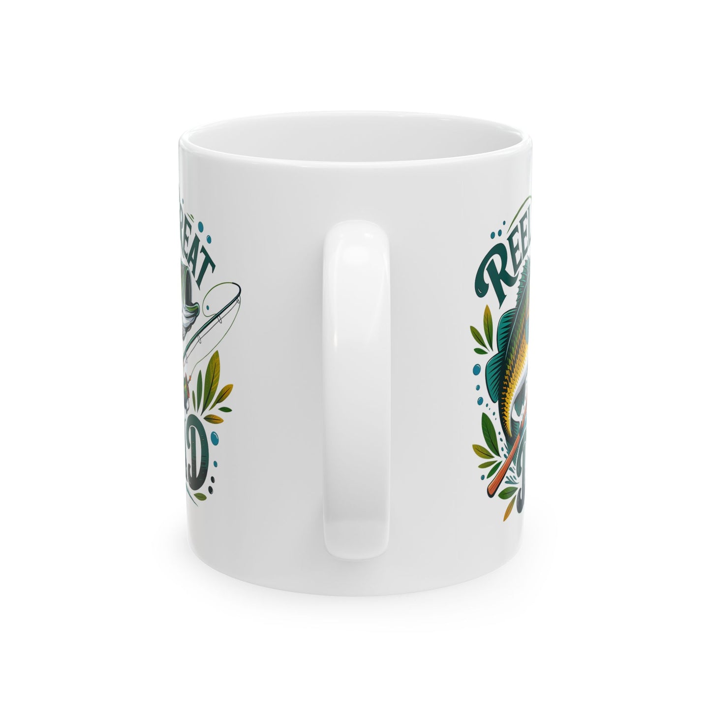 REEL GREAT DAD – Fishing Mug for Father’s Day, Birthday, or Just Because