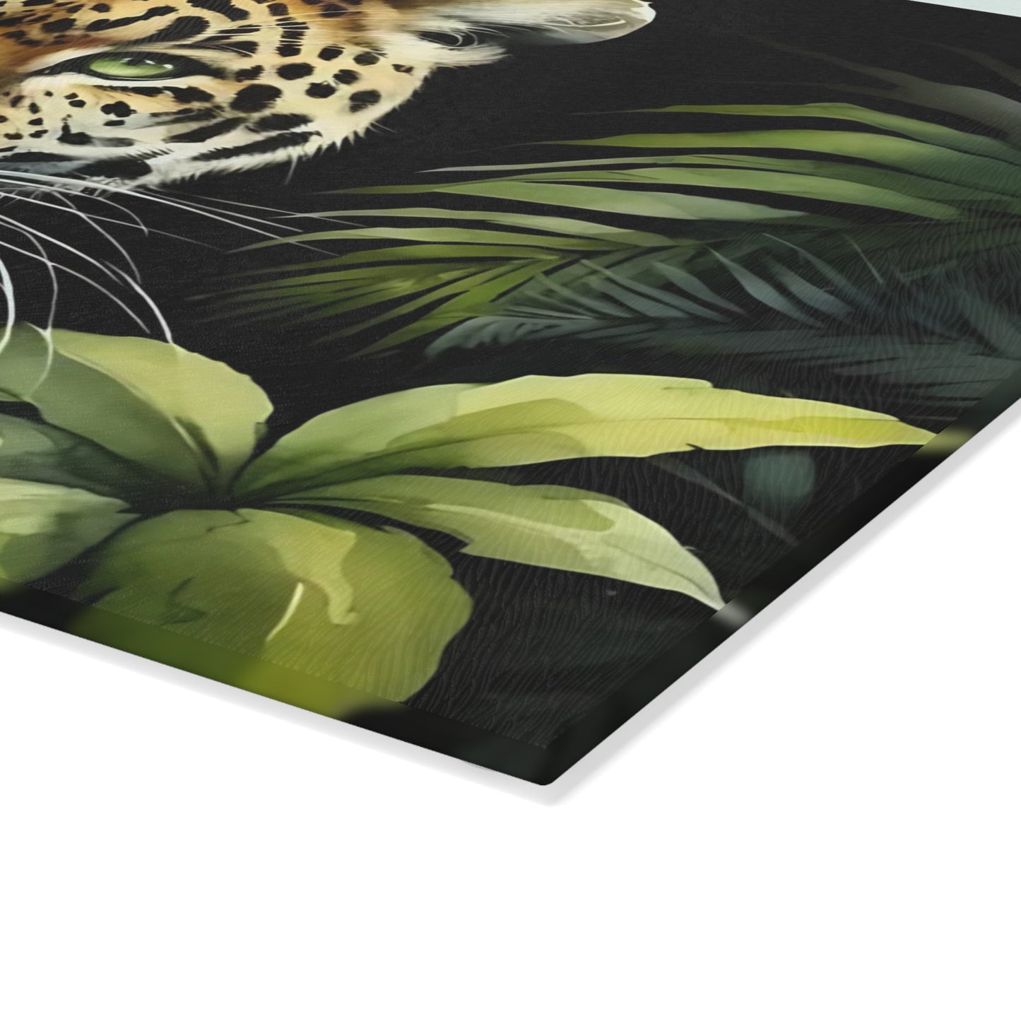 🐆 Jungle Leopard Cutting Board – Fierce Beauty Meets Wild Elegance