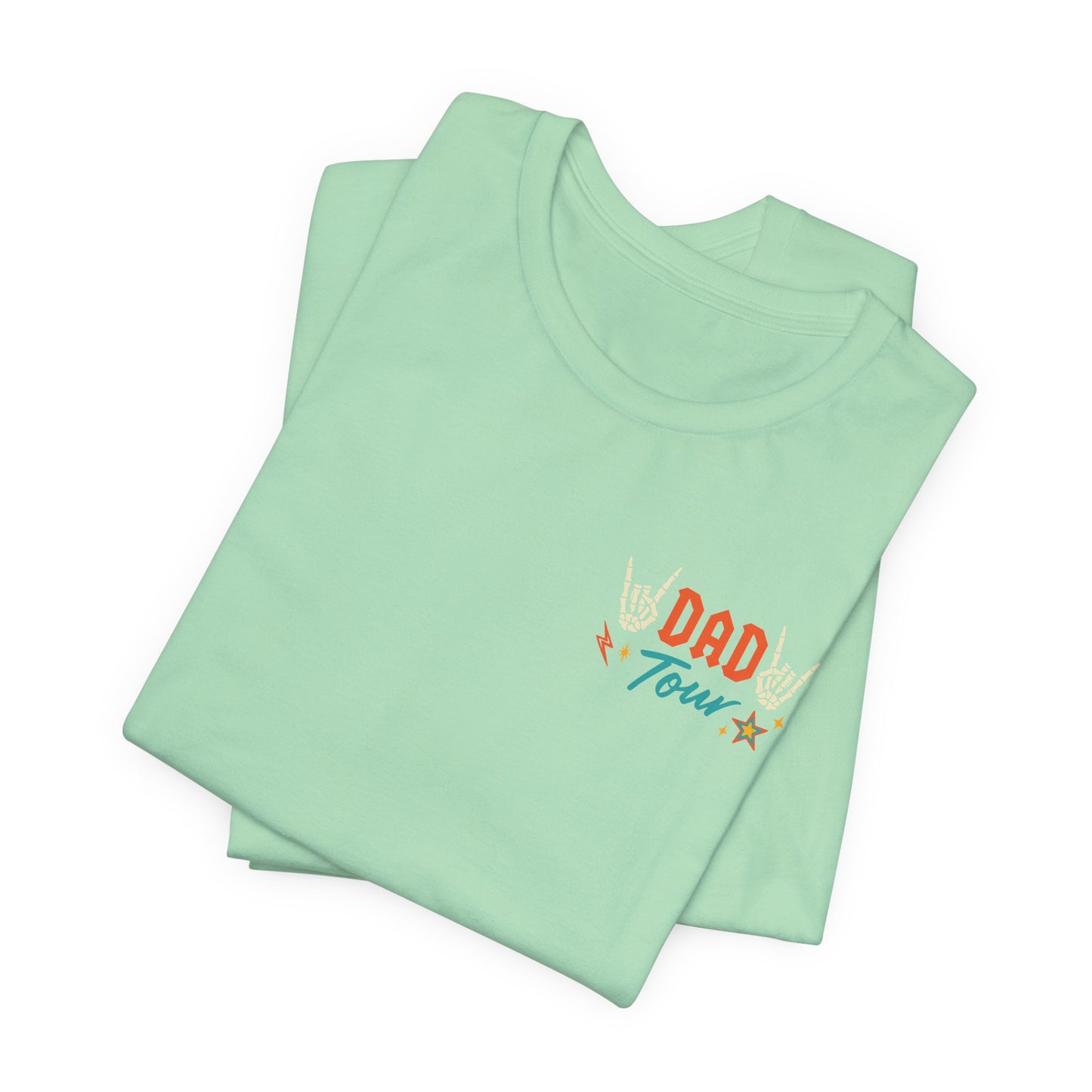 🎤 DAD TOUR – Camiseta divertida para papá inspirada en un concierto