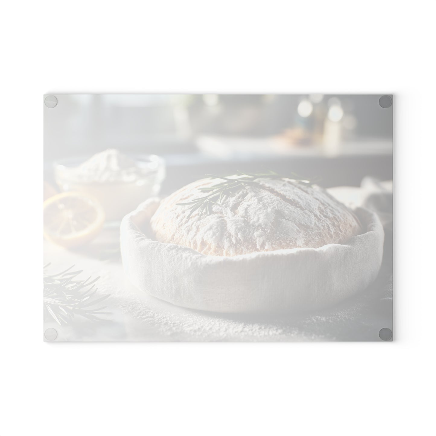 🍋🌿 Rustic Kitchen Bread & Herbs Cutting Board – Freshly Baked Charm for Your Kitchen 🍞