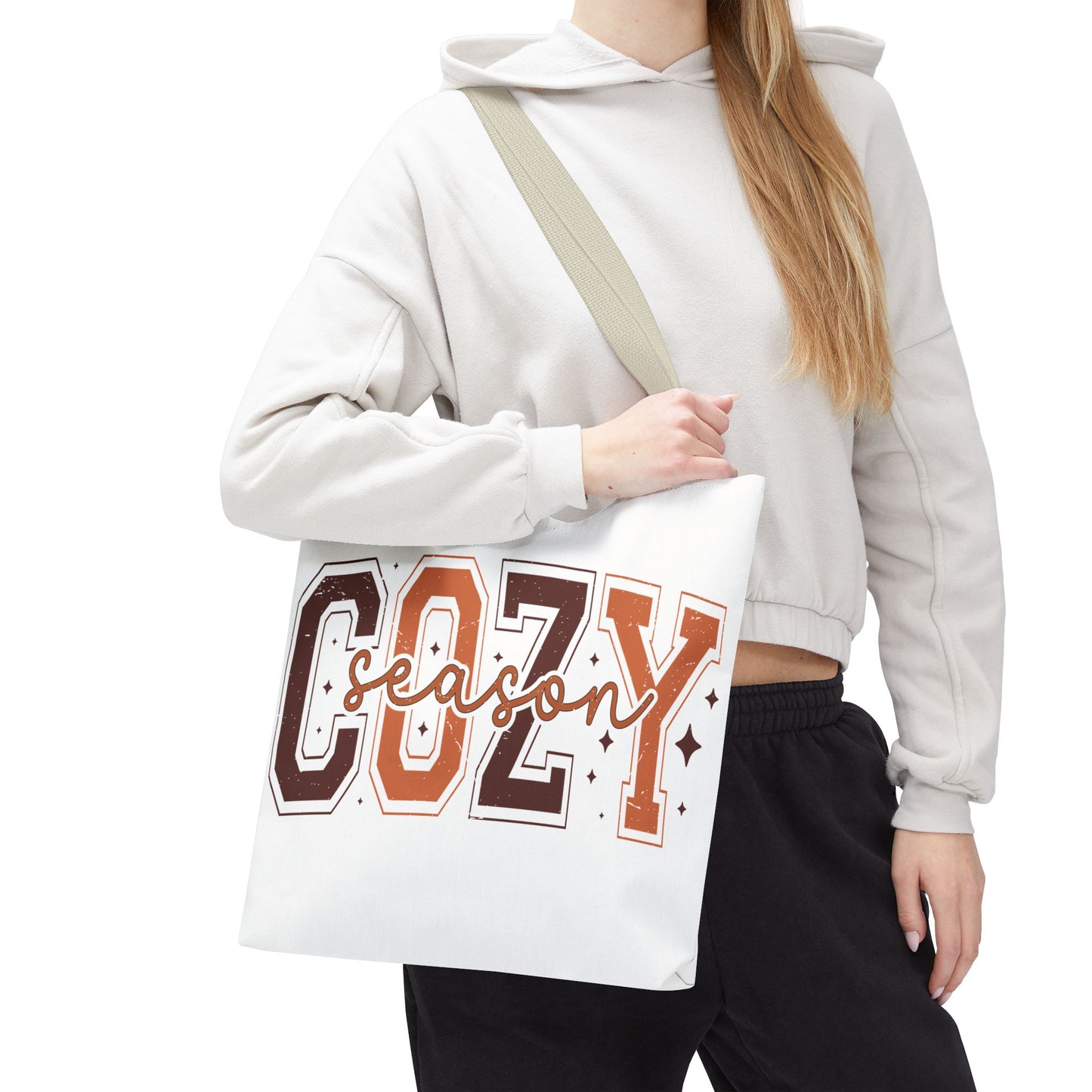 🍂 Cozy Season Tote Bag – Fall Vibes You Can Carry 🍁👜