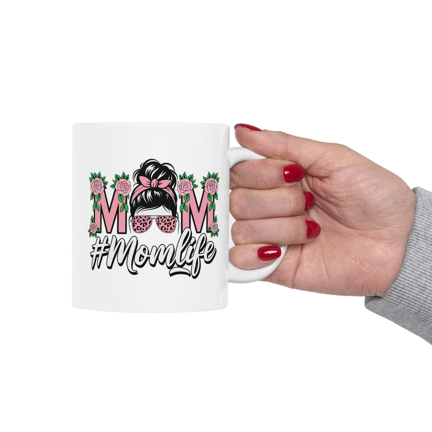 🌸 Momlife Mug – The Perfect Mug for the Cool Mom in Your Life! 🌸