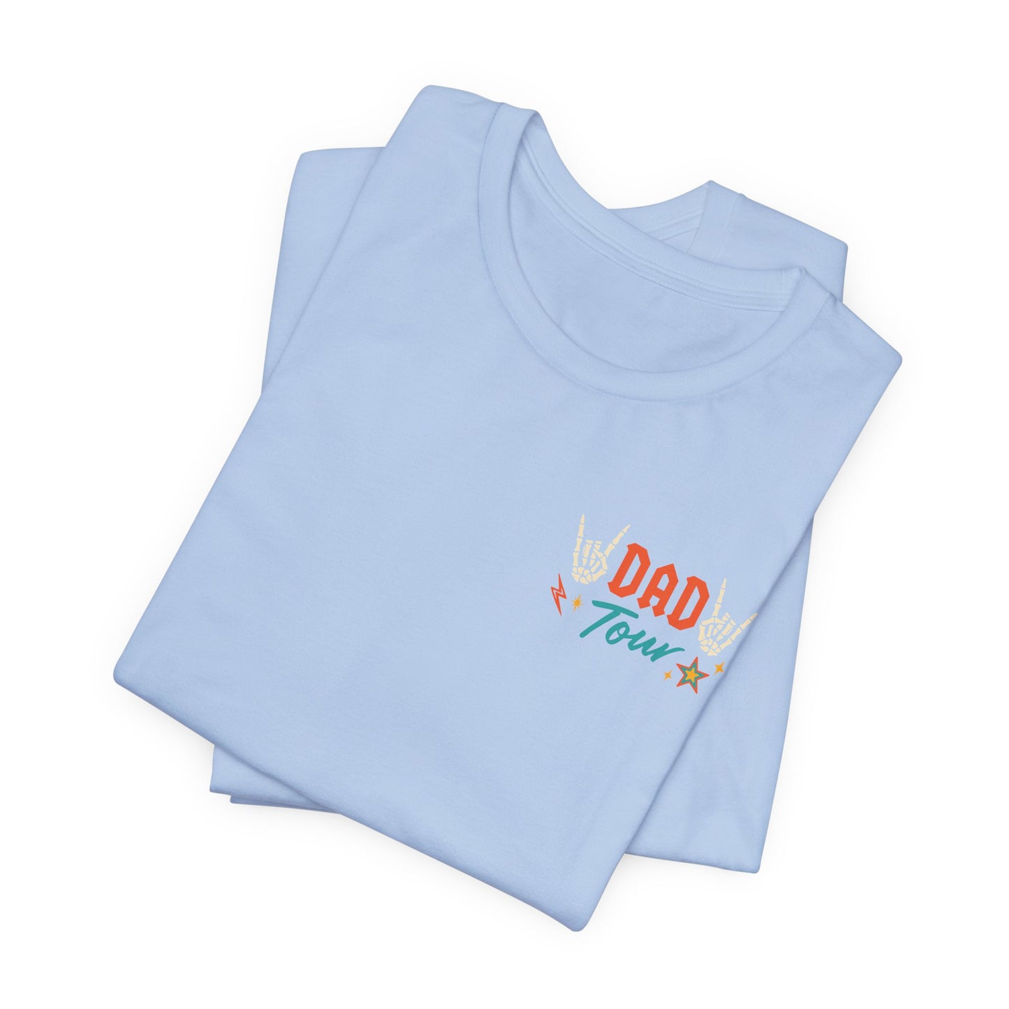 🎤 DAD TOUR – Camiseta divertida para papá inspirada en un concierto