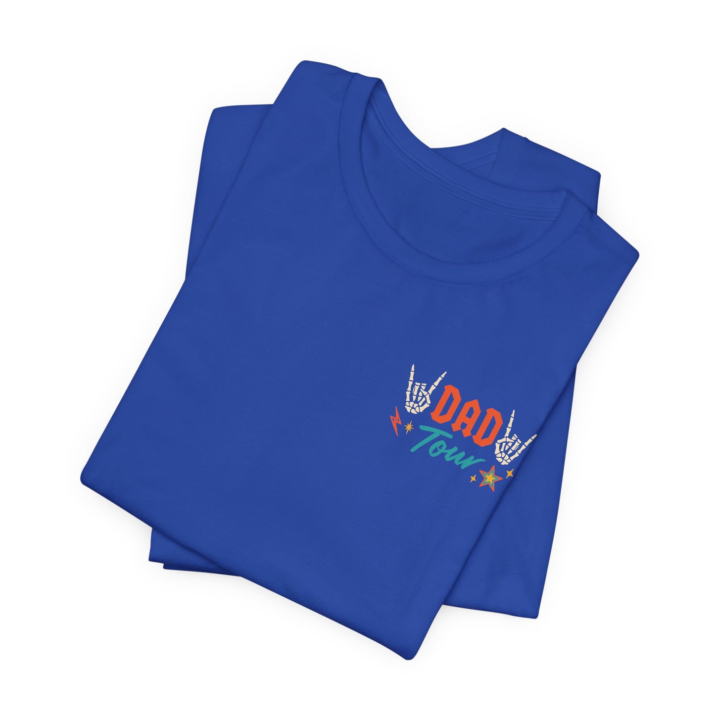 🎤 DAD TOUR – Camiseta divertida para papá inspirada en un concierto