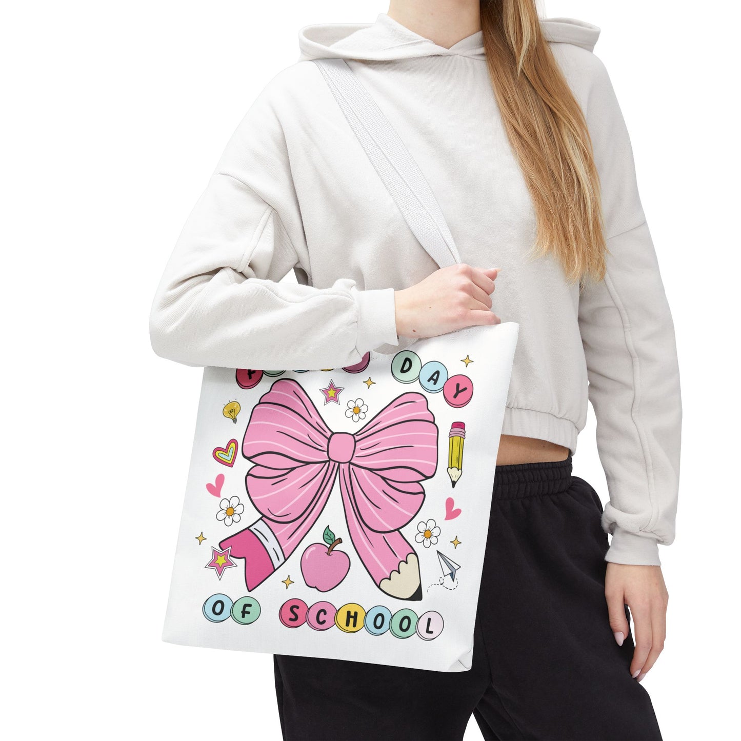 🎀 Coquette First Day of School Tote – Sweet Style for a Smart Start 📚