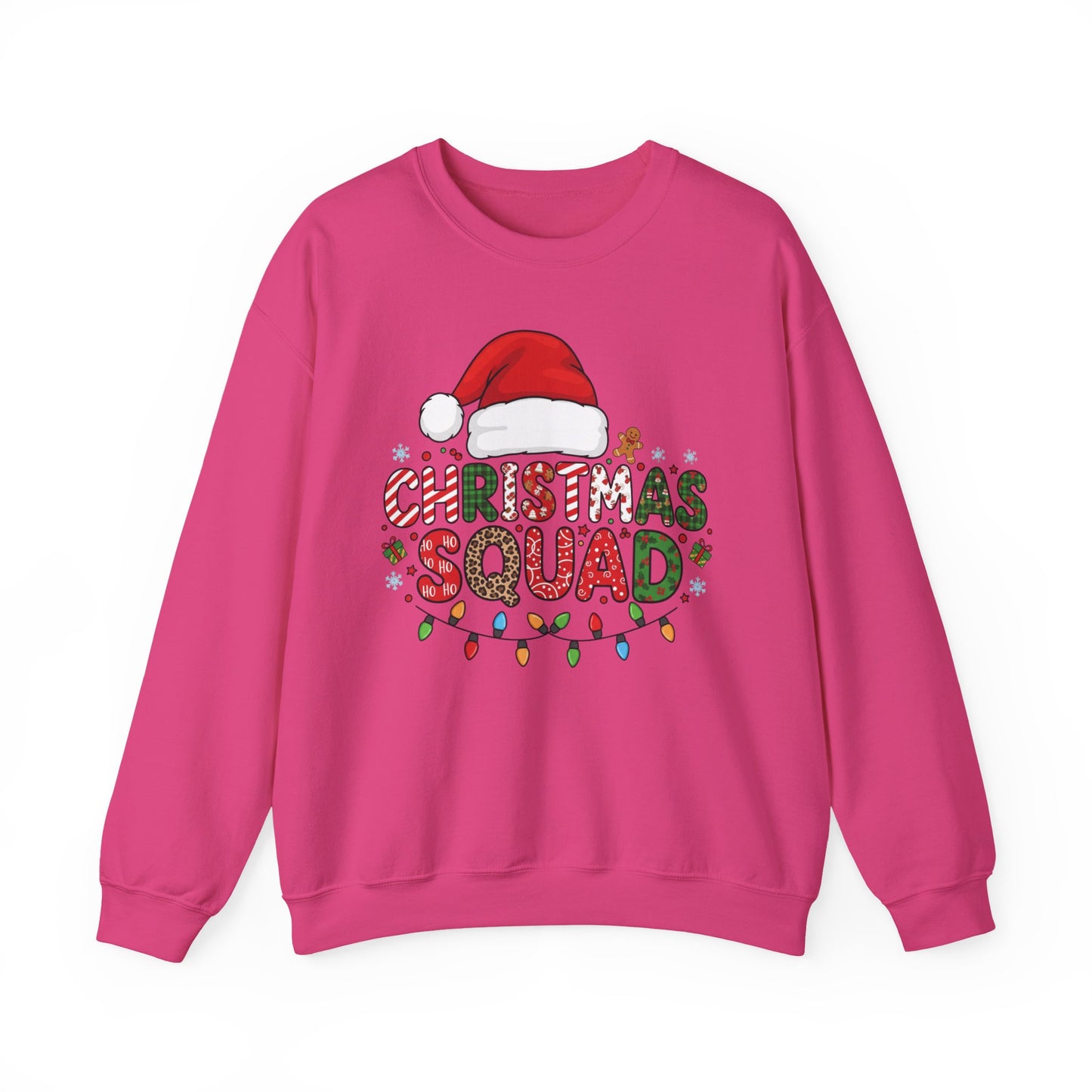 🎅✨ Christmas Squad Sweatshirt – Festive Cheer for the Whole Crew 🎄🎁
