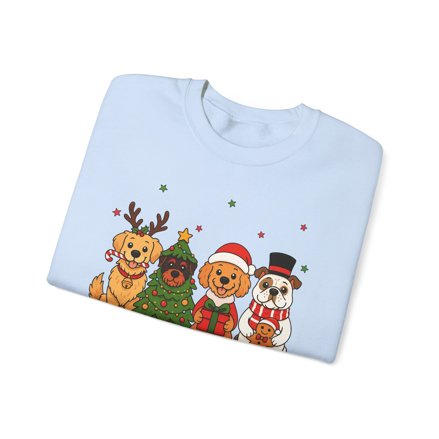 🐶🎄 Merry Woofmas Sweatshirt – Festive Dog Lovers Holiday Crewneck