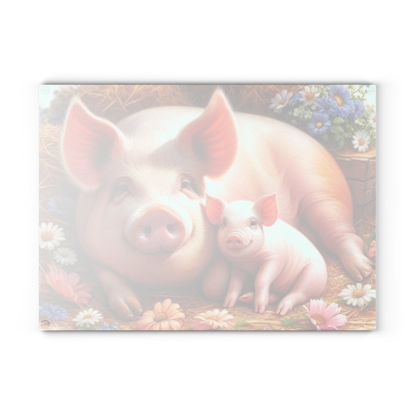 Tabla de cortar de cerdo, amantes de los animales, decoración de granja, accesorios de cocina, regalo único, tabla de charcutería, tabla de cortar personalizada, cocinas de cerdo