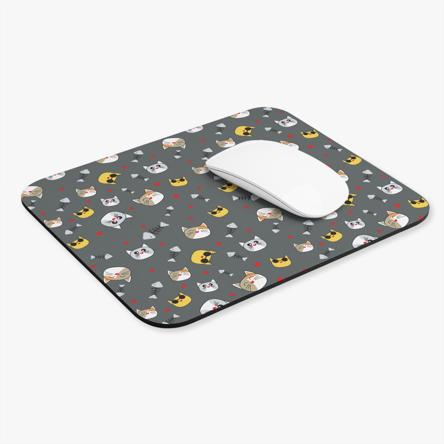Alfombrilla de ratón con diseño de gato: ¡el complemento perfecto para cualquier escritorio!