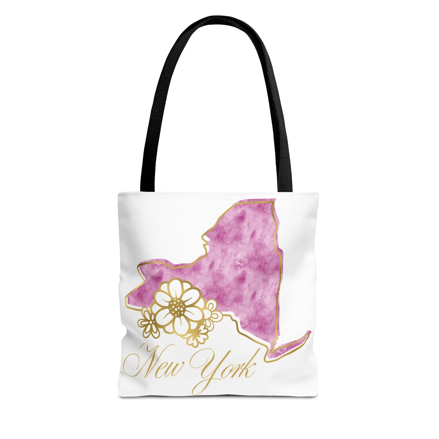🗽 New York State Floral Tote Bag – Chic, Practical & City Charm 🌸