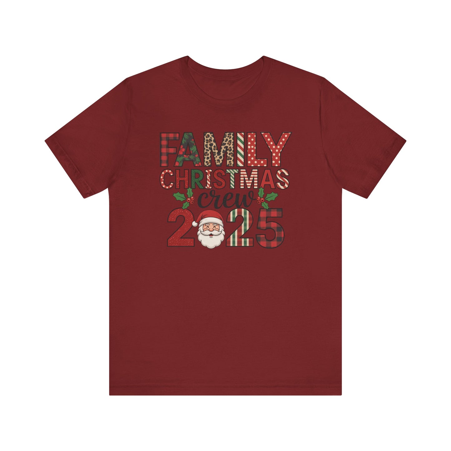 🎅 Family Christmas Crew 2025 T-Shirt – Matching Holiday Santa Tee 🌲✨