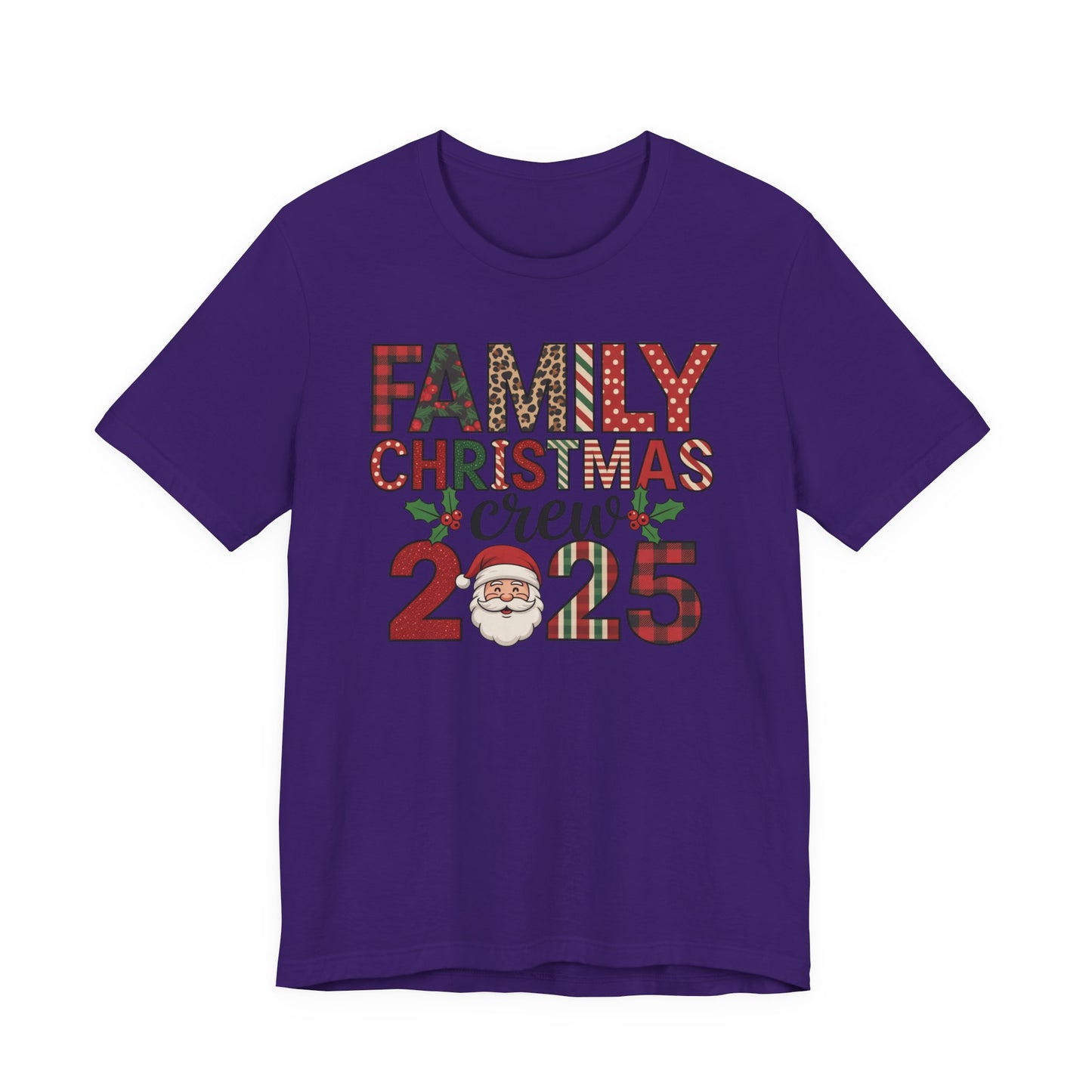 🎅 Family Christmas Crew 2025 T-Shirt – Matching Holiday Santa Tee 🌲✨