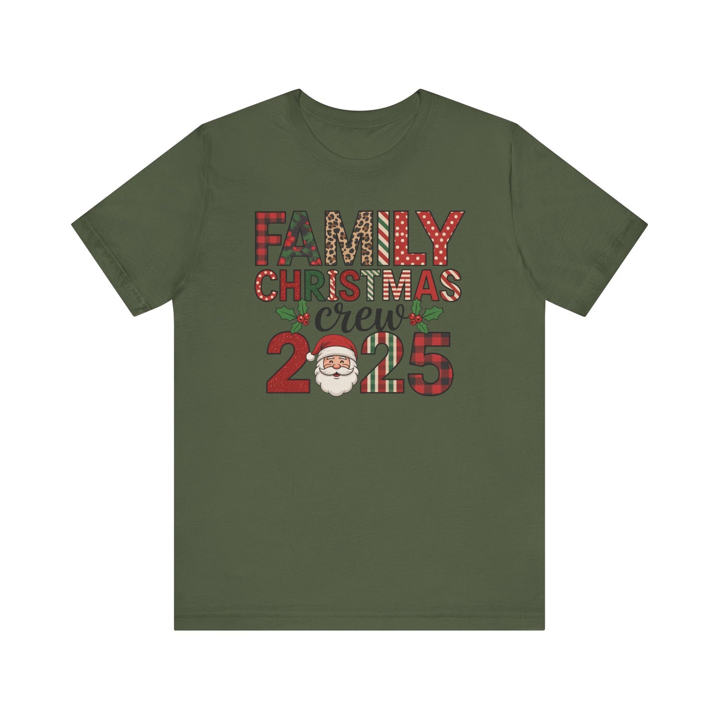 🎅 Family Christmas Crew 2025 T-Shirt – Matching Holiday Santa Tee 🌲✨