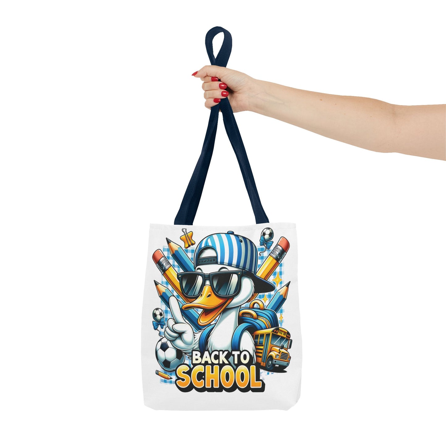 🦆 Cool Duck Back to School Tote – Waddle into the School Year in Style 🏫