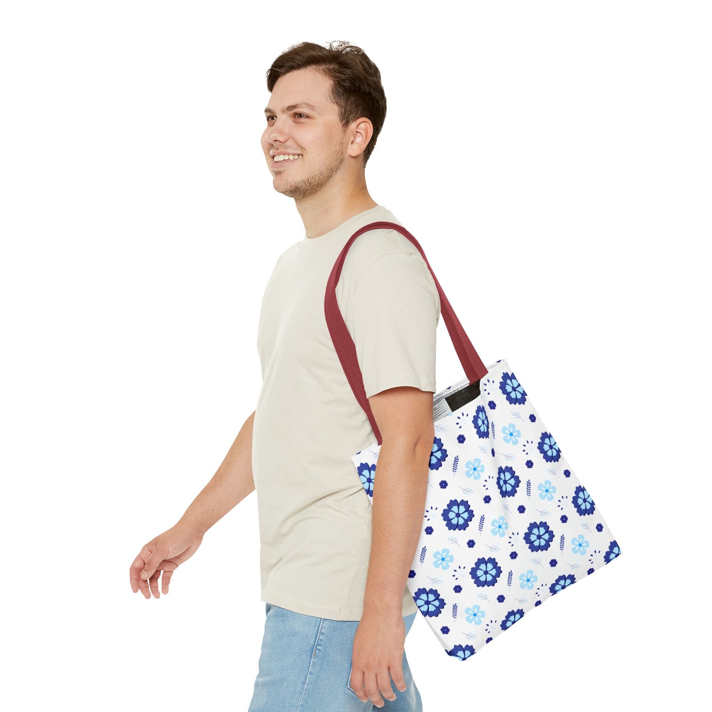 🌸 Elegante bolso tote floral: un accesorio chic y versátil para el día a día 🌿