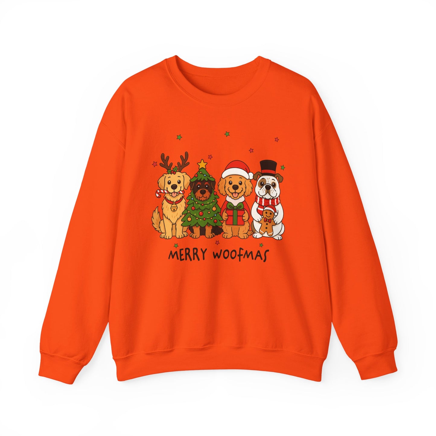 🐶🎄 Merry Woofmas Sweatshirt – Festive Dog Lovers Holiday Crewneck