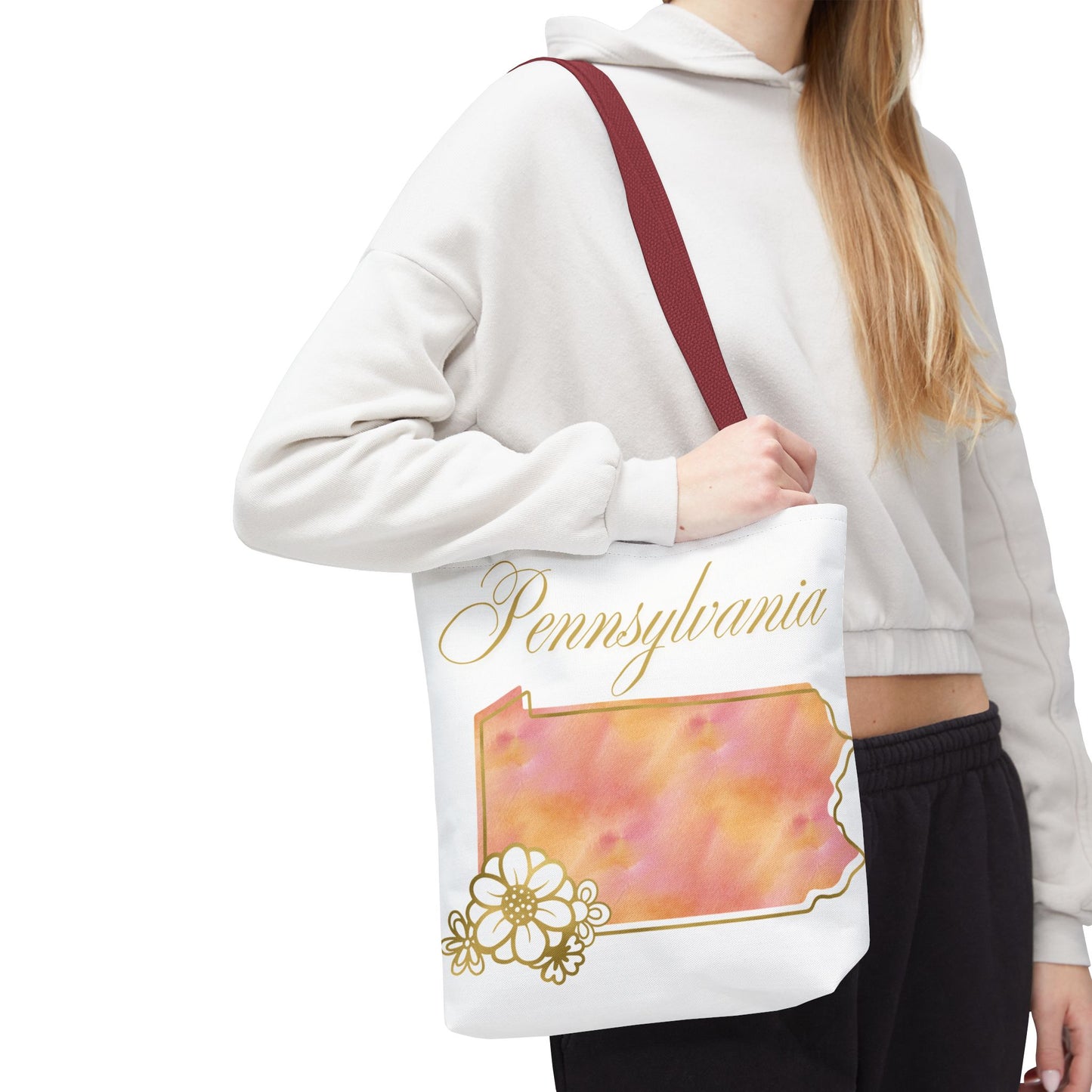 🌸 Pennsylvania State Floral Tote Bag – Elegant, Practical & Historic Charm 👜