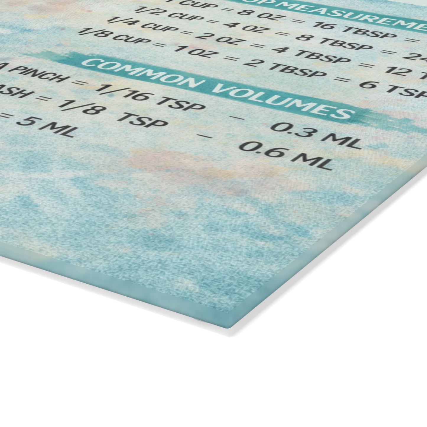 I Only Have a Kitchen Because It Came with the House Glass Cutting Board – Funny Kitchen Conversion Chart Decor