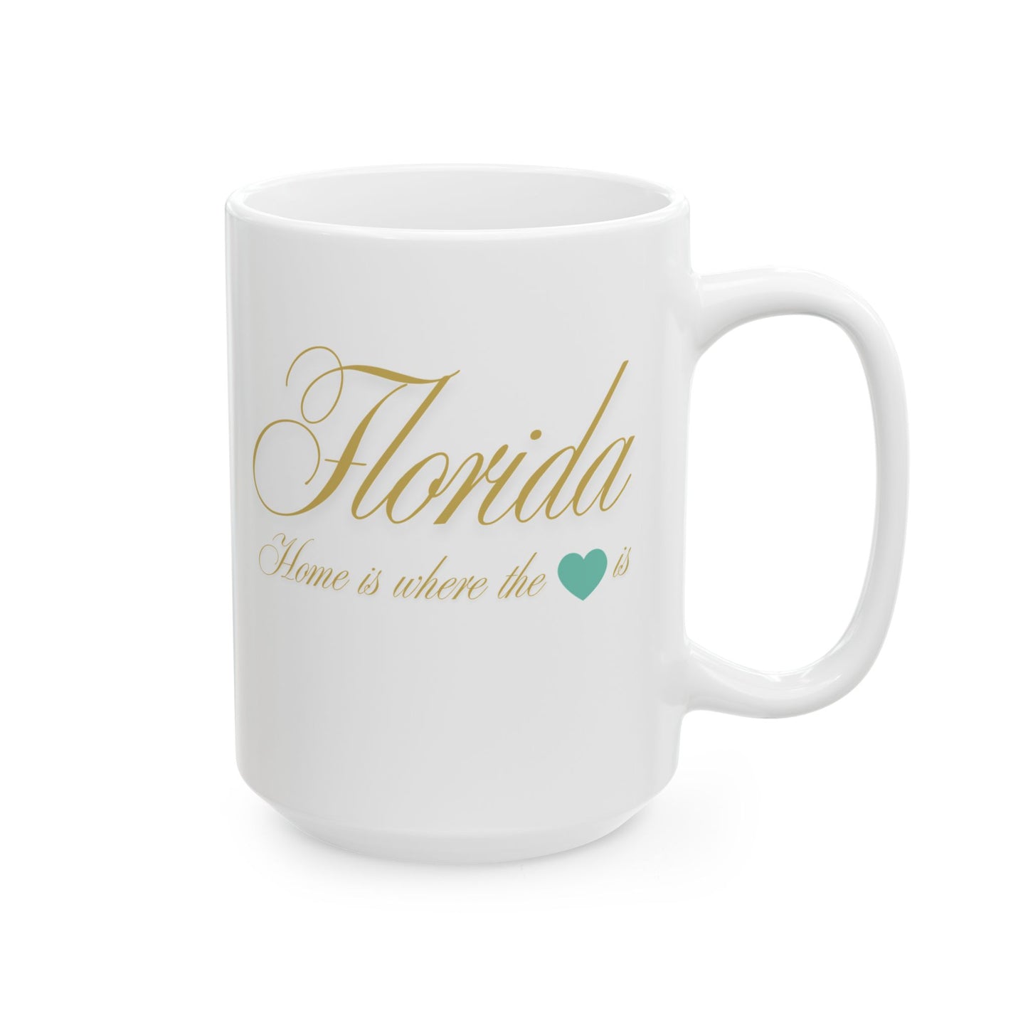 ☕ Home is Where the ❤️ Is – Florida Mug – Sunshine State Sips ☀️