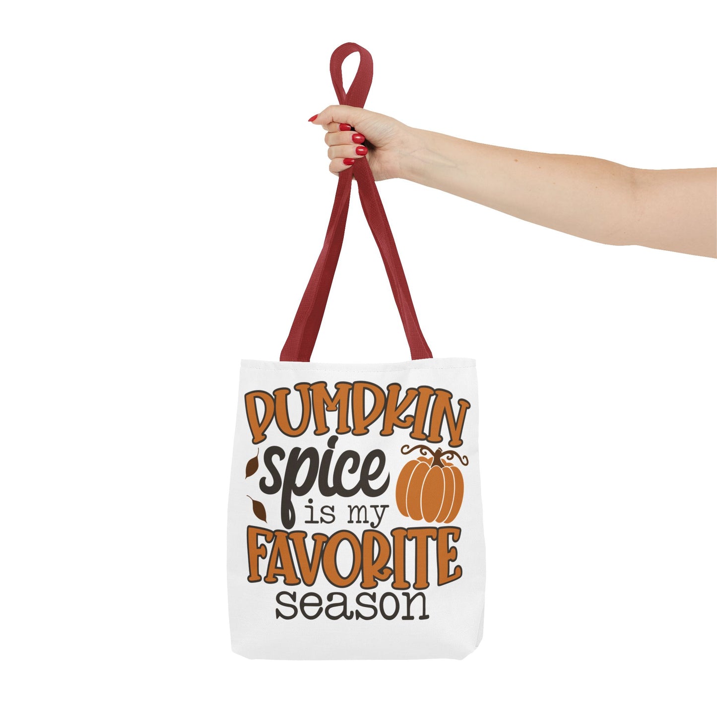🎃 Pumpkin Spice Is My Favorite Season Tote Bag – Fall Vibes You Can Carry 🍂👜