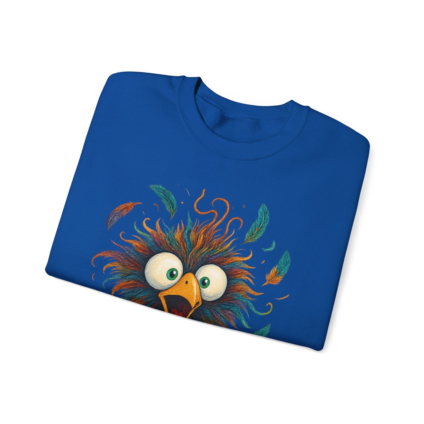 🍂🪽 F.CAW.F Funny Bird Sweatshirt – Quirky Fowl Humor for Everyday Laughs