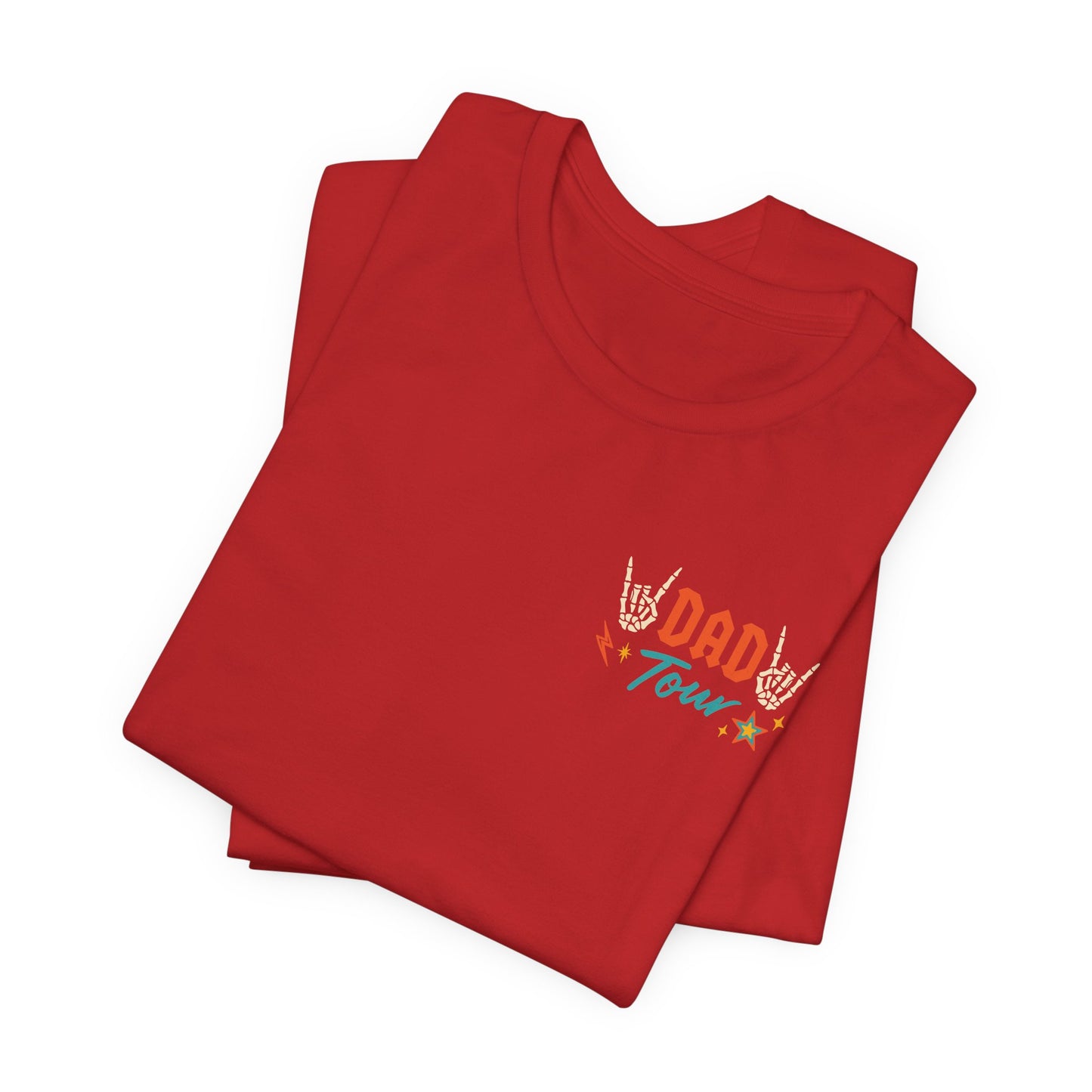 🎤 DAD TOUR – Camiseta divertida para papá inspirada en un concierto