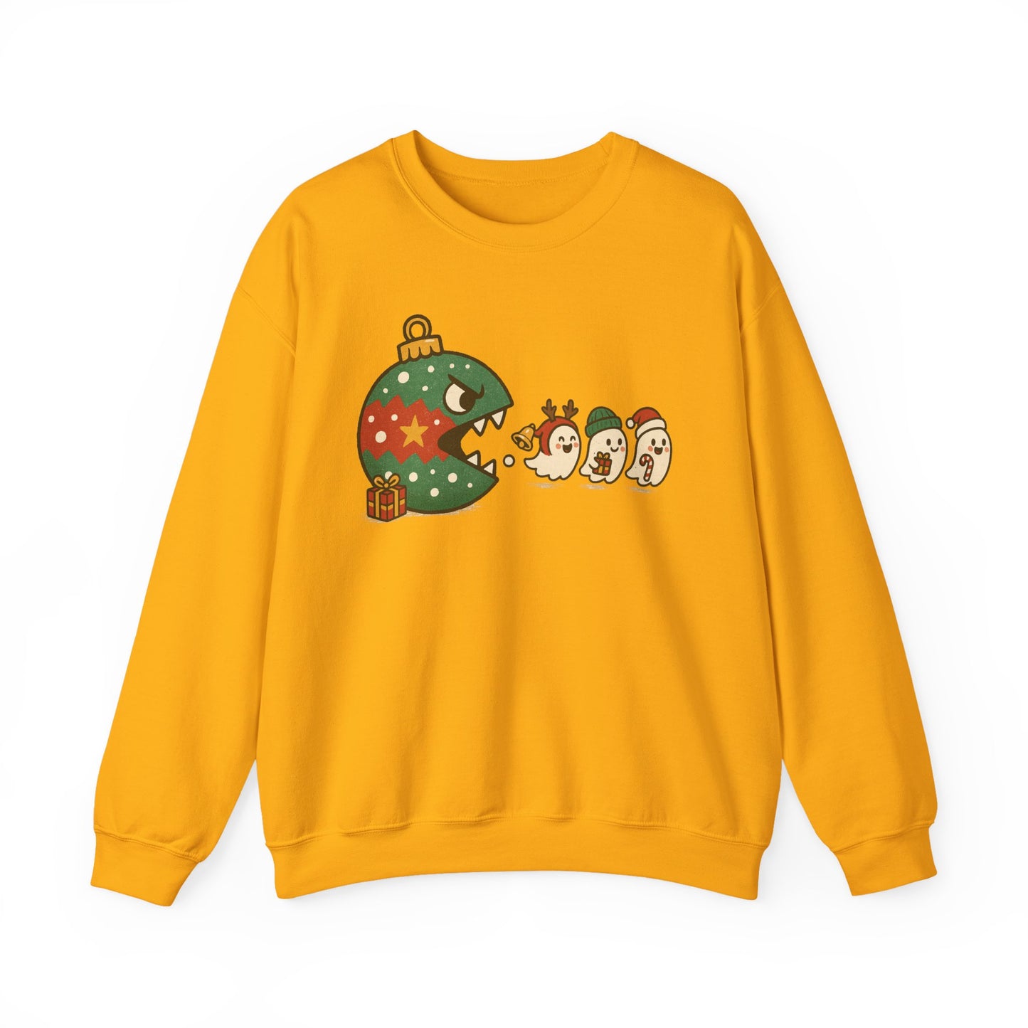 👻🎄 Chompmas Ghost Sweatshirt – Festive, Funny & Cozy 🎁✨