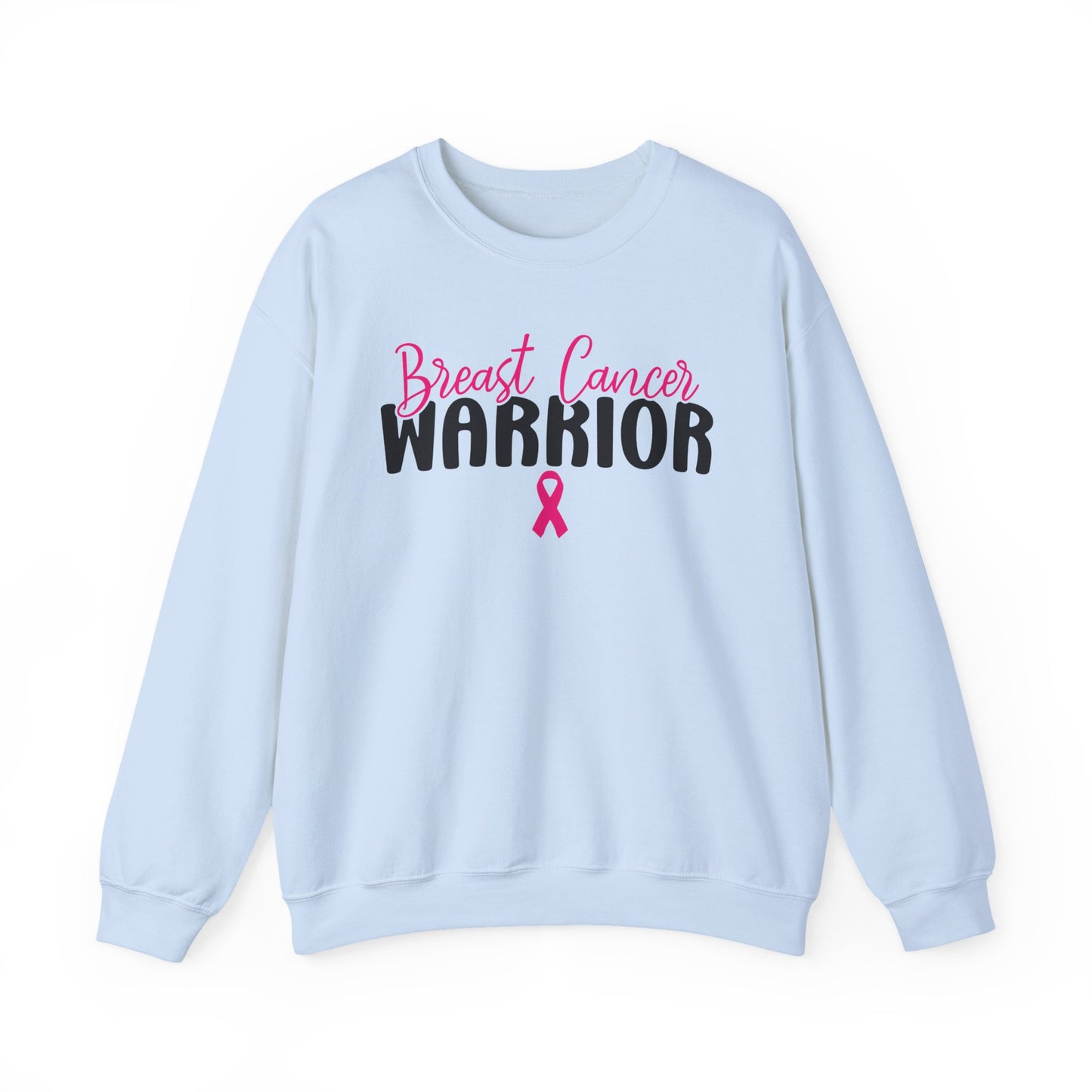 🎀💪 Breast Cancer Warrior Sweatshirt – Survivor Strength & Awareness Crewneck