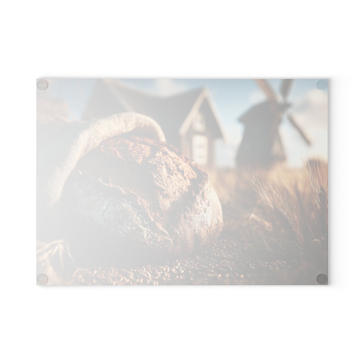 🍞🌾 Rustic Artisan Bread Cutting Board – Farmhouse Charm Meets Everyday Functionality 🌻