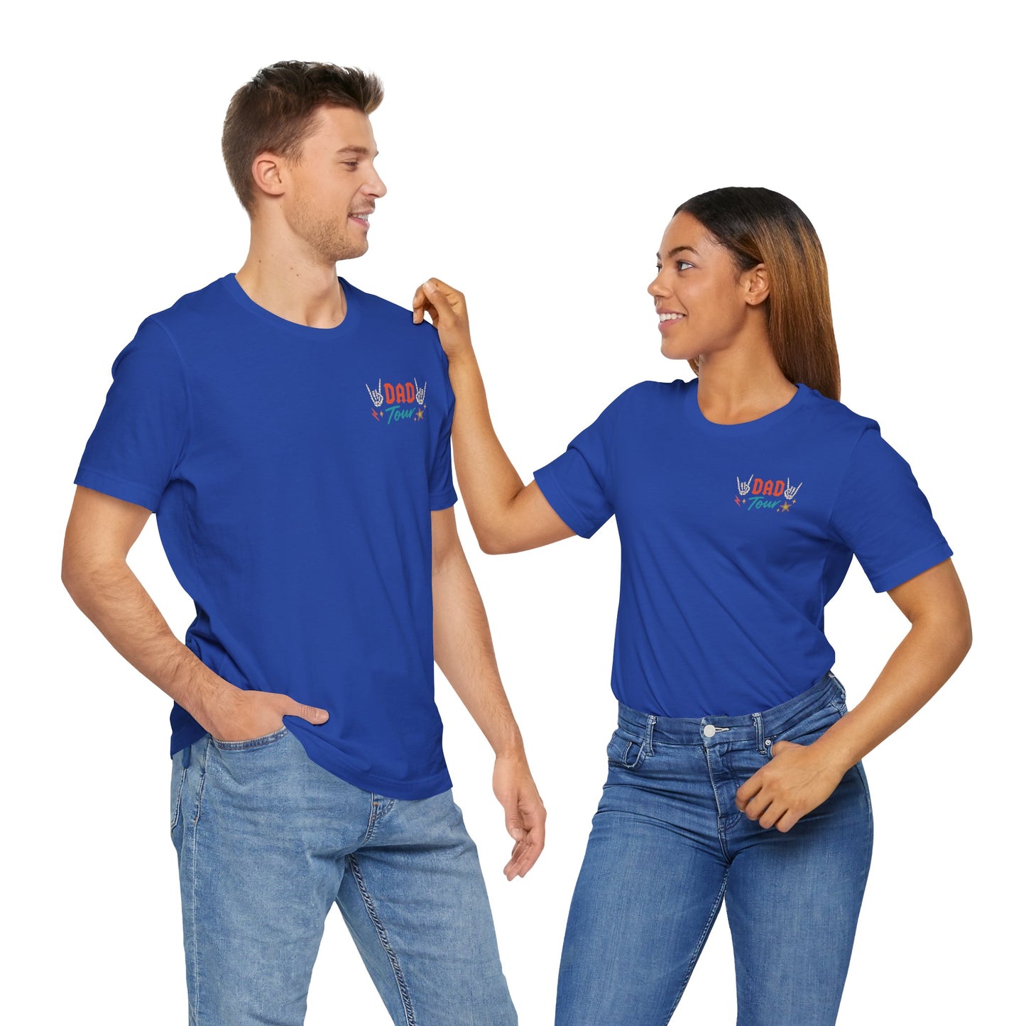 🎤 DAD TOUR – Camiseta divertida para papá inspirada en un concierto