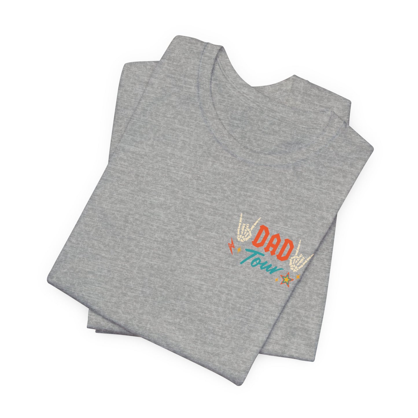 🎤 DAD TOUR – Camiseta divertida para papá inspirada en un concierto