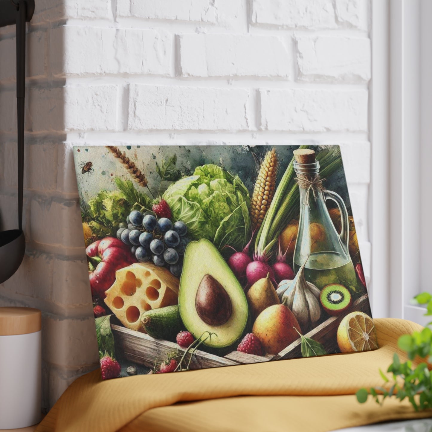 Tabla de cortar frutas y quesos, presentación elegante de alimentos, tabla de charcutería, bandeja de frutas, ideas para tablas de quesos, presentación en la cocina, comida para fiestas