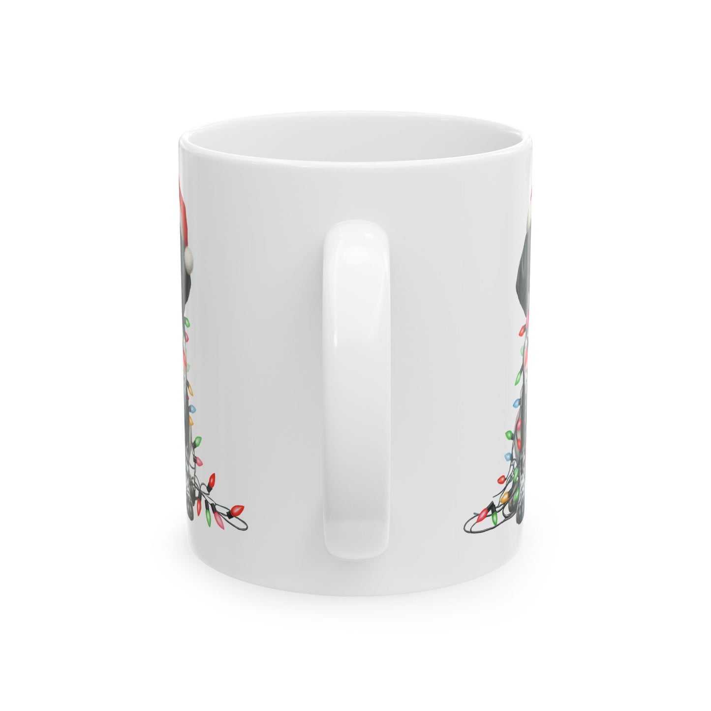🎄 German Shorthair Pointer Christmas Mug – Holiday Cheer with a Santa Pup Twist ☕️