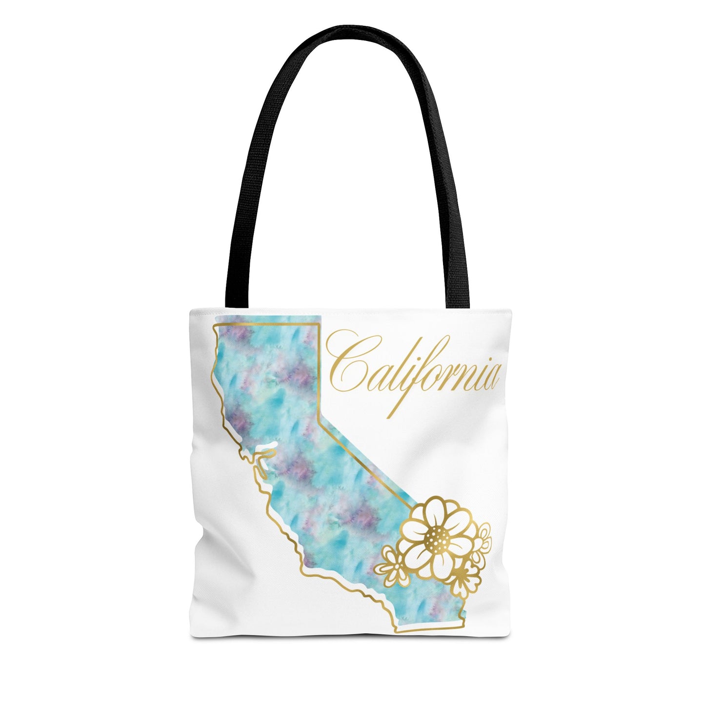 🌸 California State Floral Tote Bag – Elegant, Artistic & Practical 👜