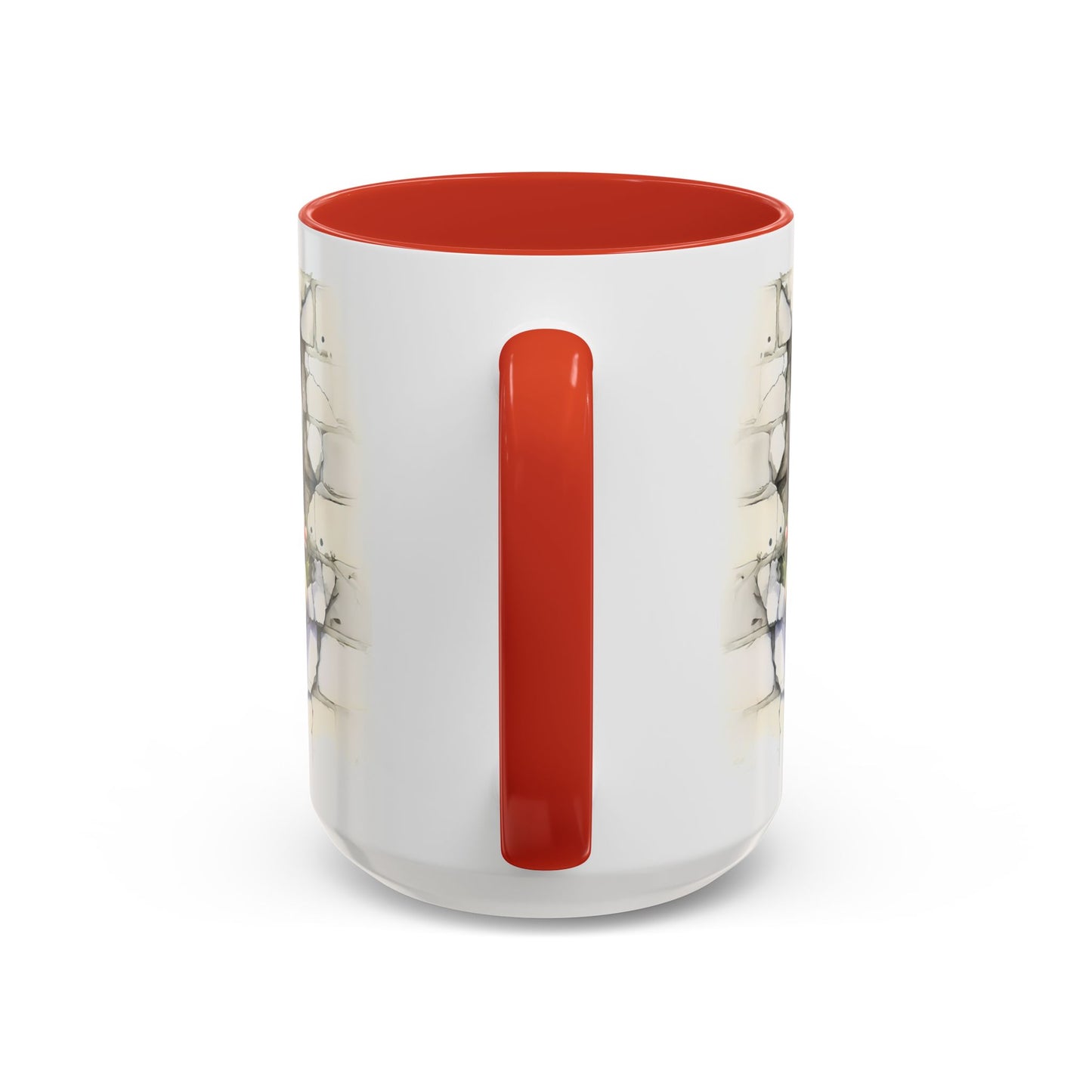 🐾 Great Dane Puppy Accent Mug – Sweet Peek-Through Puppy Design ☕💛
