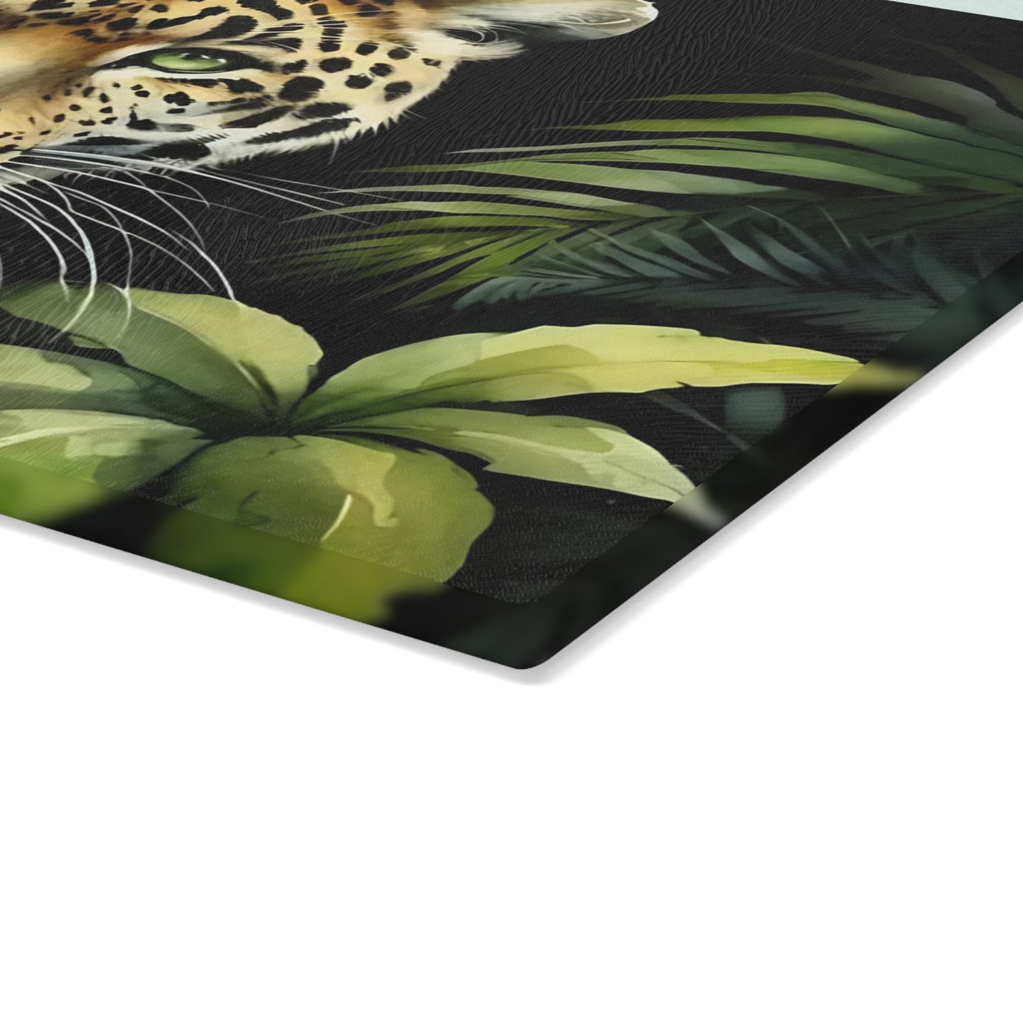 🐆 Jungle Leopard Cutting Board – Fierce Beauty Meets Wild Elegance